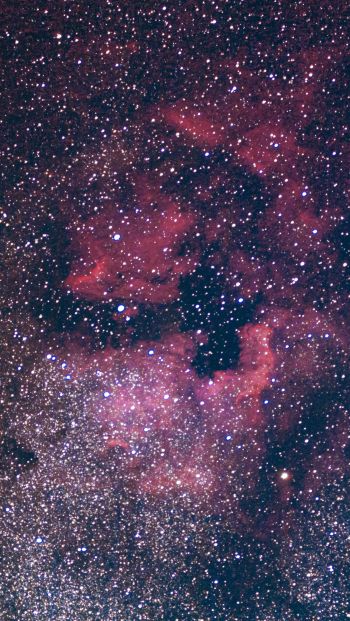 nebula, stars Wallpaper 640x1136