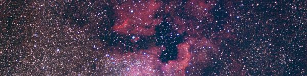 nebula, stars Wallpaper 1590x400