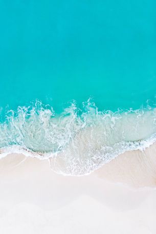 Maldives, shore, azure Wallpaper 640x960