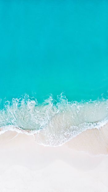 Maldives, shore, azure Wallpaper 640x1136