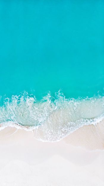 Maldives, shore, azure Wallpaper 1440x2560