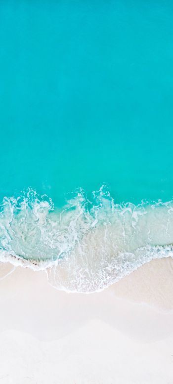 Maldives, shore, azure Wallpaper 1440x3200