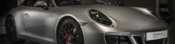 Porsche GTS, sports car Wallpaper 1590x400