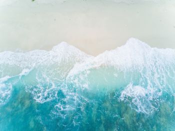 sea waves, Maldives, shore Wallpaper 800x600