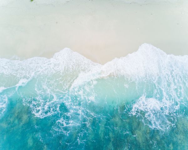 sea waves, Maldives, shore Wallpaper 1280x1024
