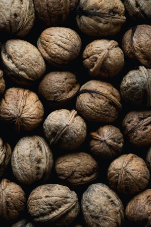 walnut, brown Wallpaper 640x960