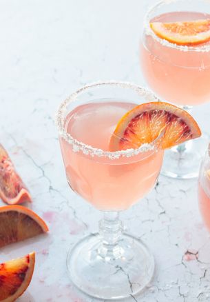 cocktail, drink, grapefruit Wallpaper 1640x2360