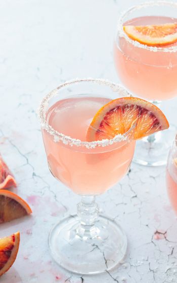 cocktail, drink, grapefruit Wallpaper 1752x2800