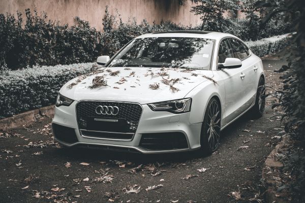 Audi A5, autumn, sports car Wallpaper 6000x4000