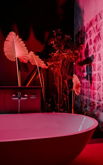 bath, interior, aesthetics Wallpaper 1600x2560
