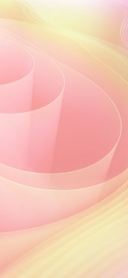 3D, pink, abstraction Wallpaper 1080x2340