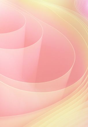 3D, pink, abstraction Wallpaper 1640x2360