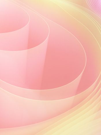 3D, pink, abstraction Wallpaper 1668x2224
