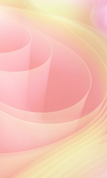 3D, pink, abstraction Wallpaper 1200x2000