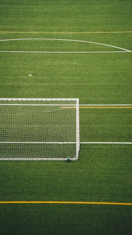 soccer field, lawn Wallpaper 640x1136