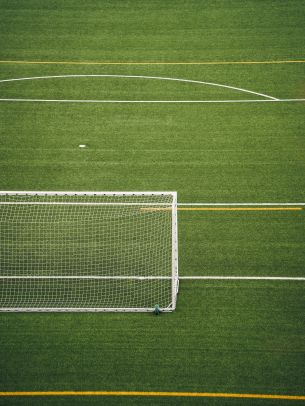 soccer field, lawn Wallpaper 2048x2732