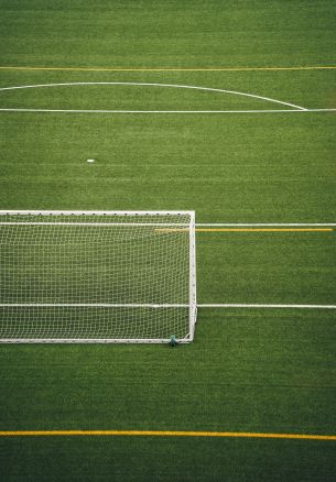 soccer field, lawn Wallpaper 1640x2360