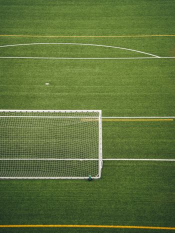 soccer field, lawn Wallpaper 1620x2160