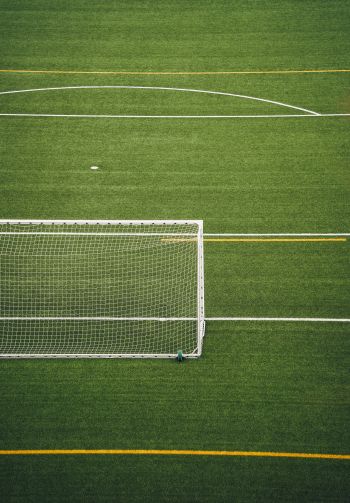 soccer field, lawn Wallpaper 1640x2360