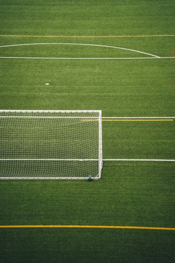 soccer field, lawn Wallpaper 640x960