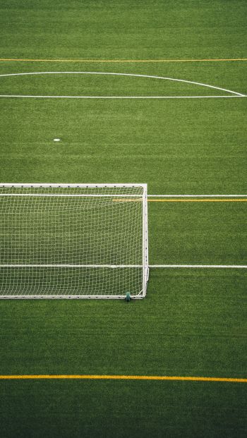 soccer field, lawn Wallpaper 640x1136