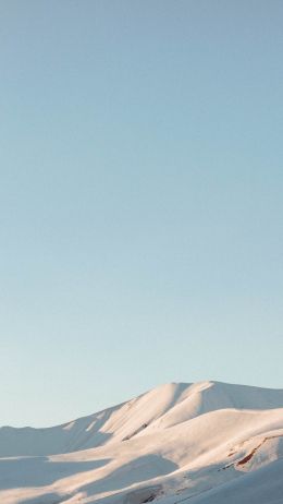 blue sky, mountains, snow Wallpaper 1080x1920