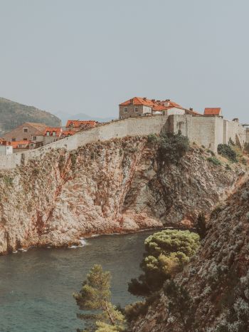 Dubrovnik, Croatia, landscape Wallpaper 1668x2224