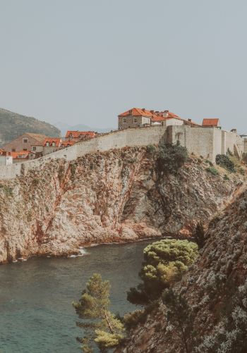 Dubrovnik, Croatia, landscape Wallpaper 1668x2388