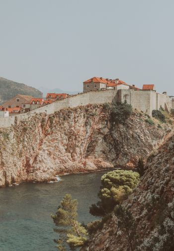 Dubrovnik, Croatia, landscape Wallpaper 1640x2360