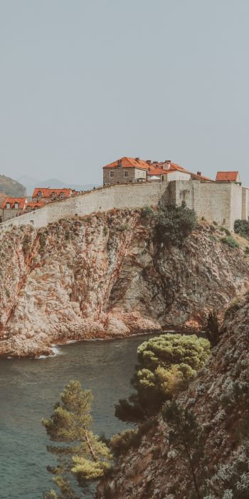 Dubrovnik, Croatia, landscape Wallpaper 720x1440