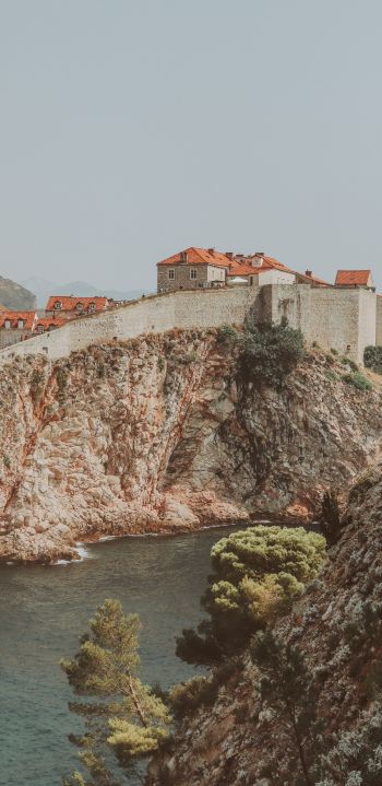 Dubrovnik, Croatia, landscape Wallpaper 1080x2220