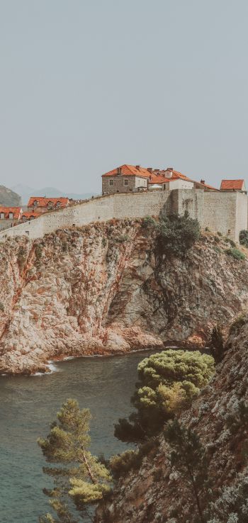 Dubrovnik, Croatia, landscape Wallpaper 720x1520