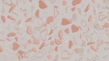 Valentine's day, hearts, beige Wallpaper 3840x2160