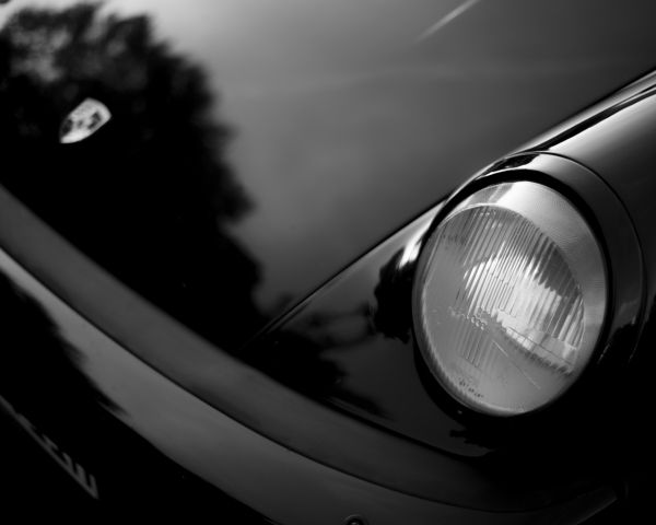 Porsche 911, black wallpaper Wallpaper 1280x1024