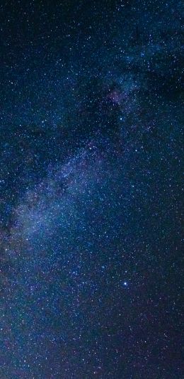 milky way, starry sky Wallpaper 1440x2960