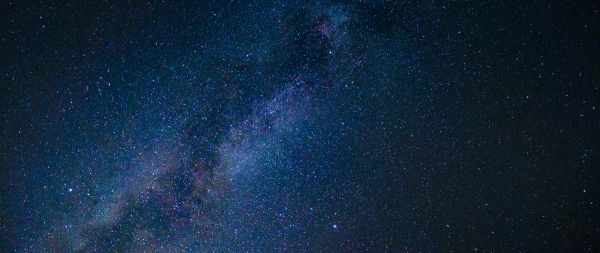 milky way, starry sky Wallpaper 2560x1080