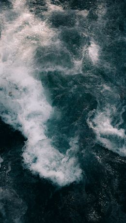 waves, sea, ocean Wallpaper 640x1136