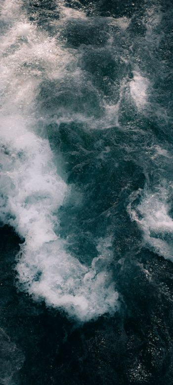 waves, sea, ocean Wallpaper 1080x2400