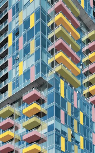 building, multicolored Wallpaper 1752x2800