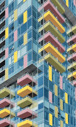 building, multicolored Wallpaper 1200x2000