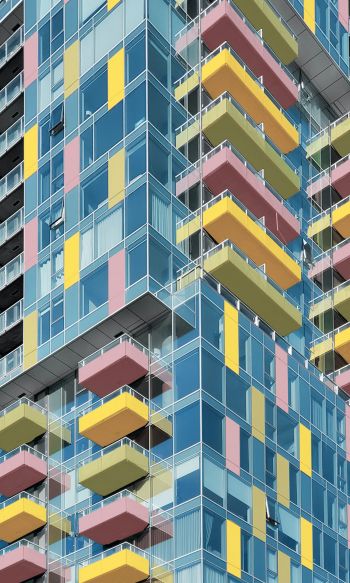 building, multicolored Wallpaper 1200x2000