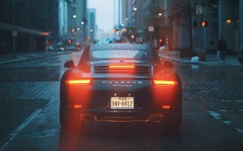Обои 2560x1600 Porsche 911 Carrera, улица