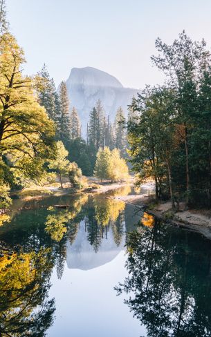 Yosemite Valley, USA, landscape Wallpaper 1200x1920