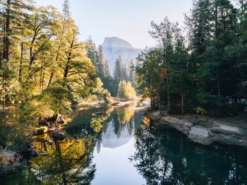 Yosemite Valley, USA, landscape Wallpaper 1024x768