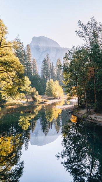 Yosemite Valley, USA, landscape Wallpaper 1080x1920