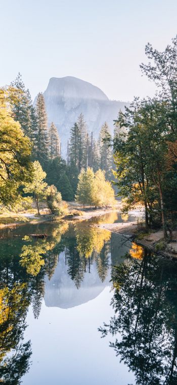 Yosemite Valley, USA, landscape Wallpaper 1080x2340