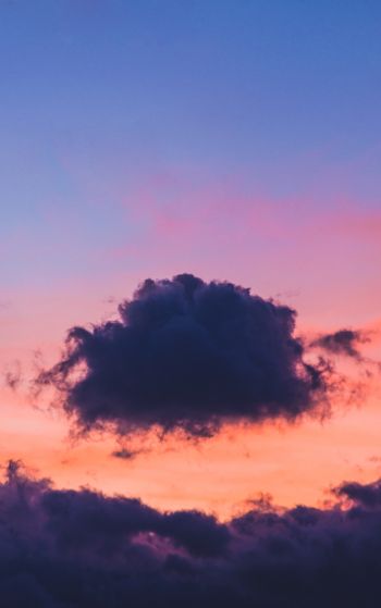 cloud, sky, sunset Wallpaper 1752x2800