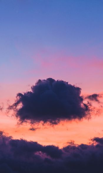 cloud, sky, sunset Wallpaper 1200x2000