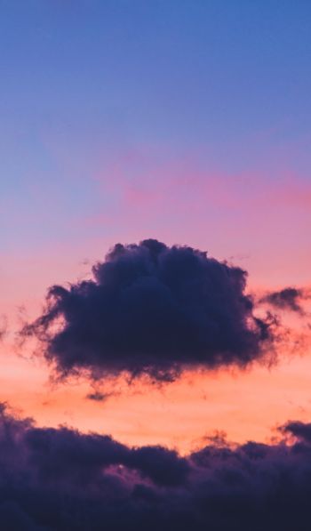 cloud, sky, sunset Wallpaper 600x1024