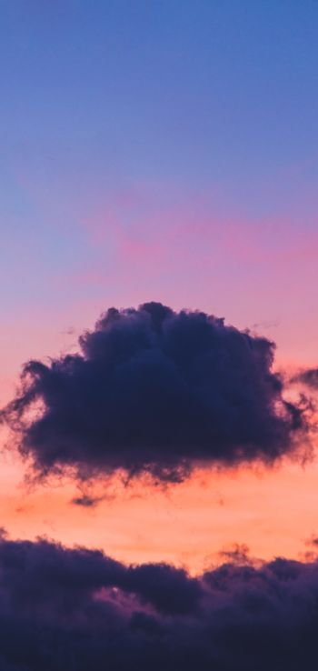 cloud, sky, sunset Wallpaper 1080x2280